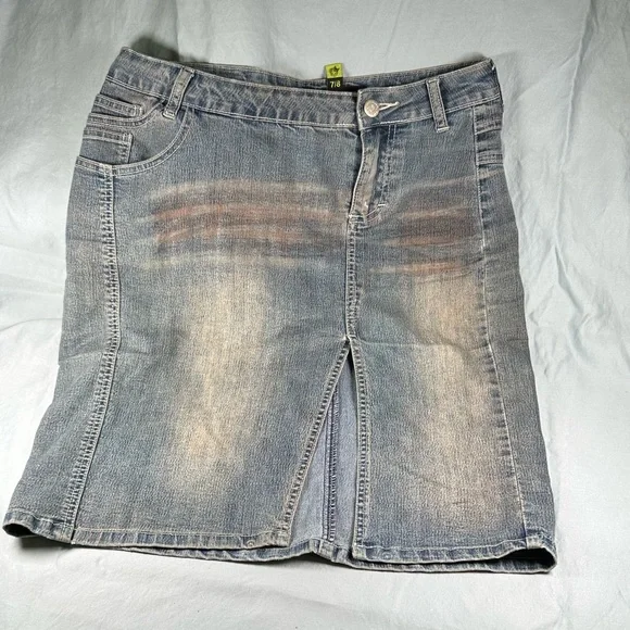 Dollhouse Y2K Denim Skirt Vintage - Picture 1 of 5